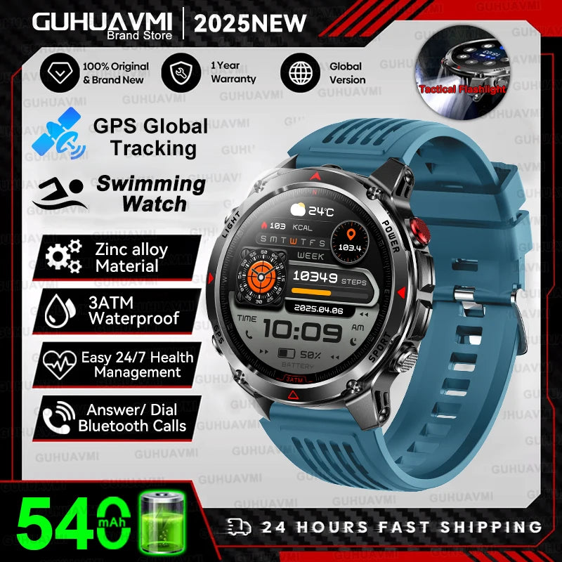 Damen GPS-Sport-Smartwatch HT37 Mit AMOLED Display Und Gesundheitsfunktionen