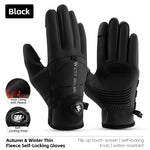 Winter Thermo Fahrradhandschuhe Herren Wasserabweisend Warm Touchscreen