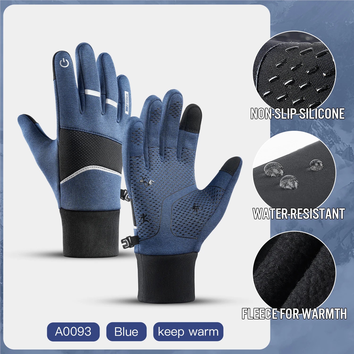 Winter Sport Handschuhe Unisex Velvet Wärme Touchscreen Outdoor