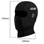 Motorrad Sturmhaube Vollgesichtsmaske Motorradfahrer Thermo Warm