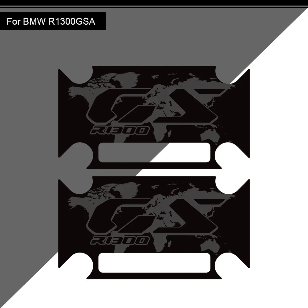 BMW R1300GS Adventure Aufkleber Schutz Gepäckkoffer Motorradfahrer