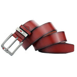 Herren Gürtel Aus PU Leder Mit Pin Schnalle Alltagstauglich Jeans Freizeit
