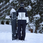 Damen Skianzug Wasserdicht Winddicht Winter