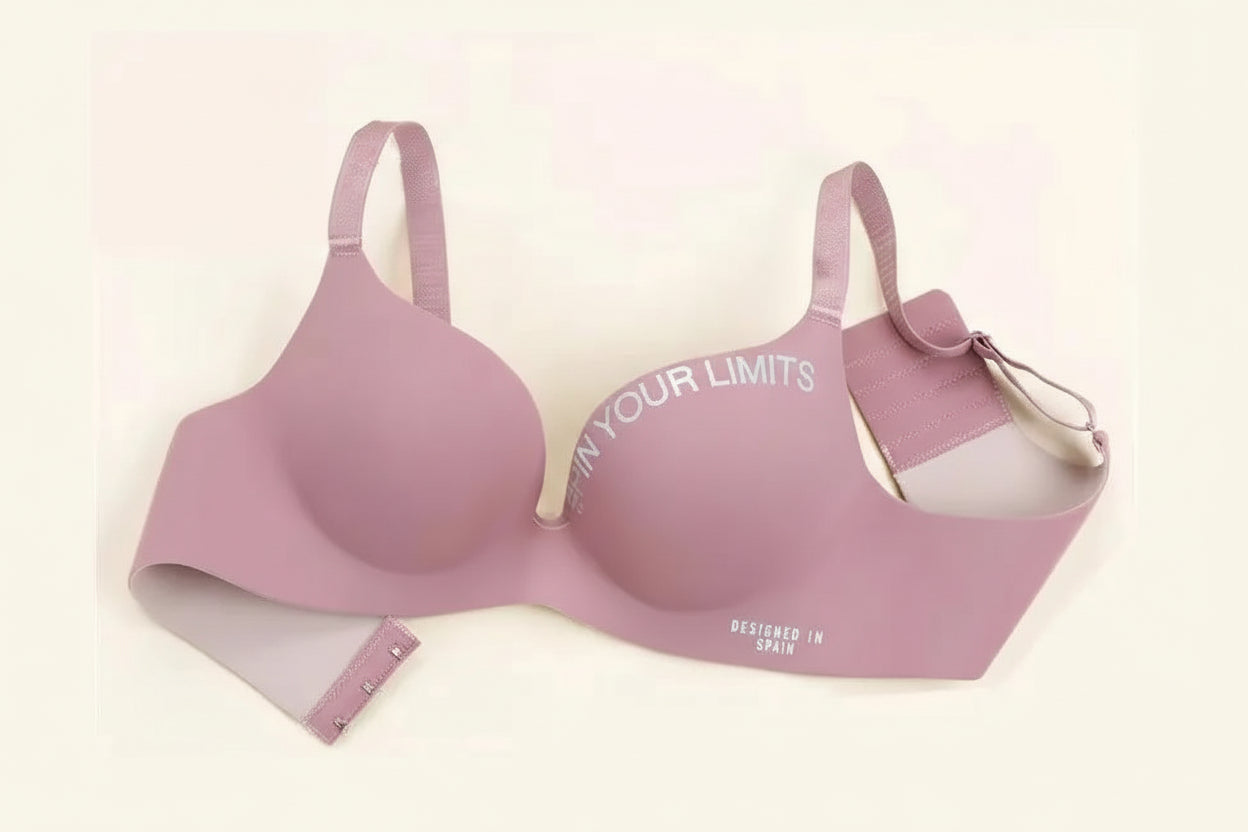 Damen Komfort BH Nahtlos Verstellbar Alltag Und Sport