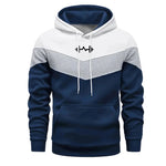 Herren Trainingsanzug Set Dreifarbig Kapuzenpullover Jogginghose Komfort