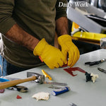 Unisex Retro Motorradhandschuhe Atmungsaktiv Rutschfest Schaffell Griff