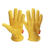 Unisex Retro Motorradhandschuhe Atmungsaktiv Rutschfest Schaffell Griff