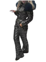 Damen Skianzug Wasserdicht Winddicht Winter