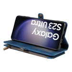 Brieftaschenhülle Galaxy Damen Magnetverschluss Staubdicht Kartenfach