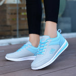 Damen Sneaker Leder Weiss Pink Atmungsaktiv Weiche Sohle Bequem