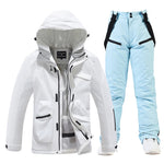 Herren Skianzug Wasserdicht Winddicht Winter