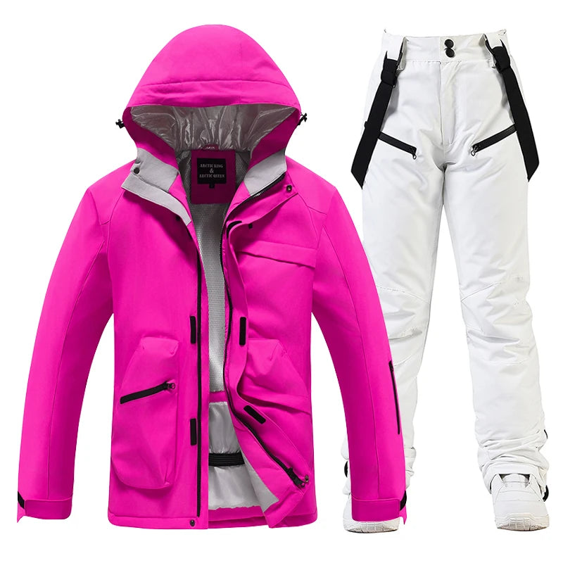 Herren Skianzug Wasserdicht Winddicht Winter