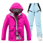 Herren Skianzug Wasserdicht Winddicht Winter