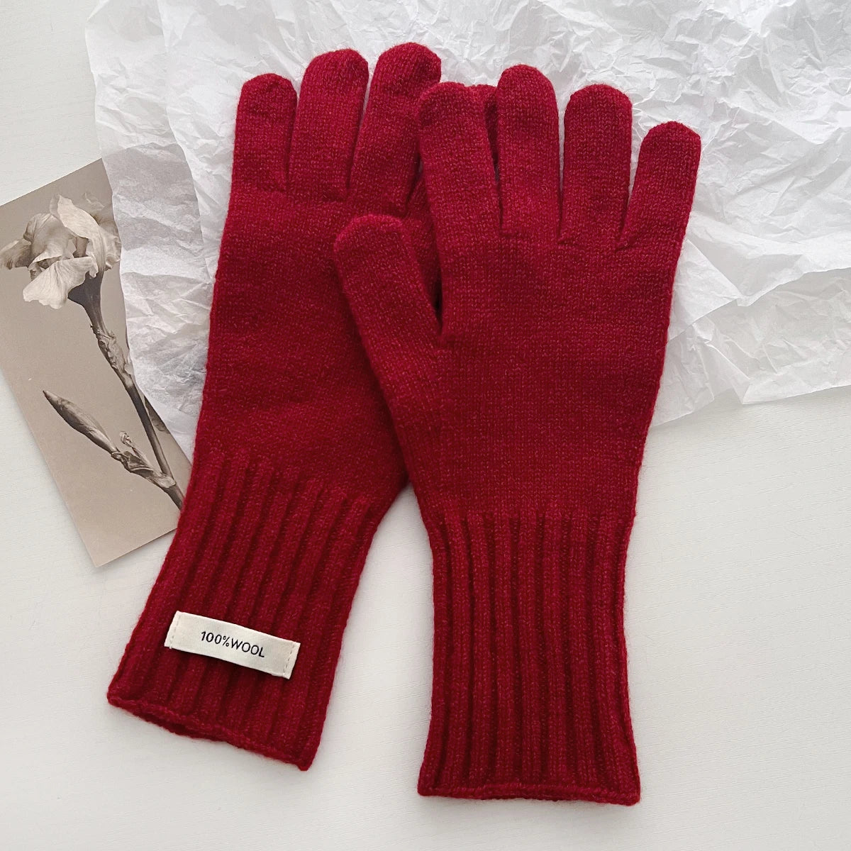 Unisex Touchscreen Handschuhe Aus Wolle 100 Prozent Warm Und Weich