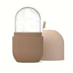 Eisball Massageroller Silikon Kühlende Konturstraffung Gesicht Damen Augenringe