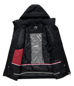 Herren Skijacke Wasserdicht Winddicht Winter