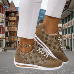 Damen Designer Sneaker Atmungsaktiv Gold Edition Alltag Und Reisen