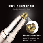 Augenbrauenrasierer Damen 2in1 Beheizte Wimpernzange Zwei Temperaturstufen