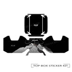 Aluminium Kofferaufkleber Motorrad Schutz Kit Für R1300GS Adventure 2025