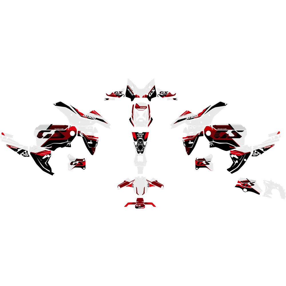 Vollgrafik Set Für R1300GSA Fahrer Grafik-Set Und Schutzzubehör