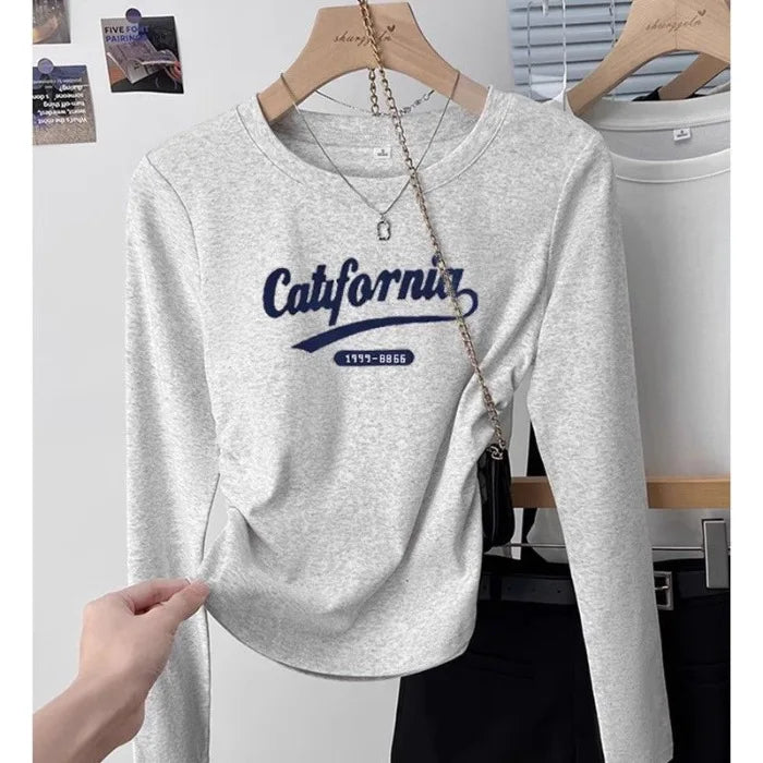 Mädchen T Shirt Langarm Baumwolle Frühling Herbst Casual Kleidung