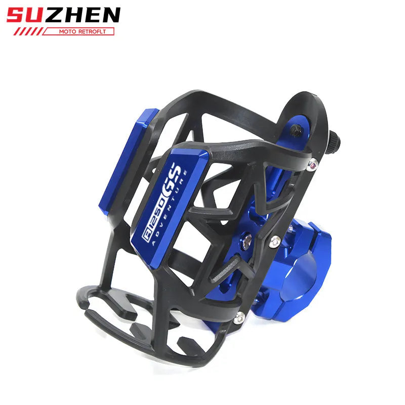 Wasserflaschenhalter Halterung Fuer BMW Motorrad Enduro Fahrer CNC Aluminium