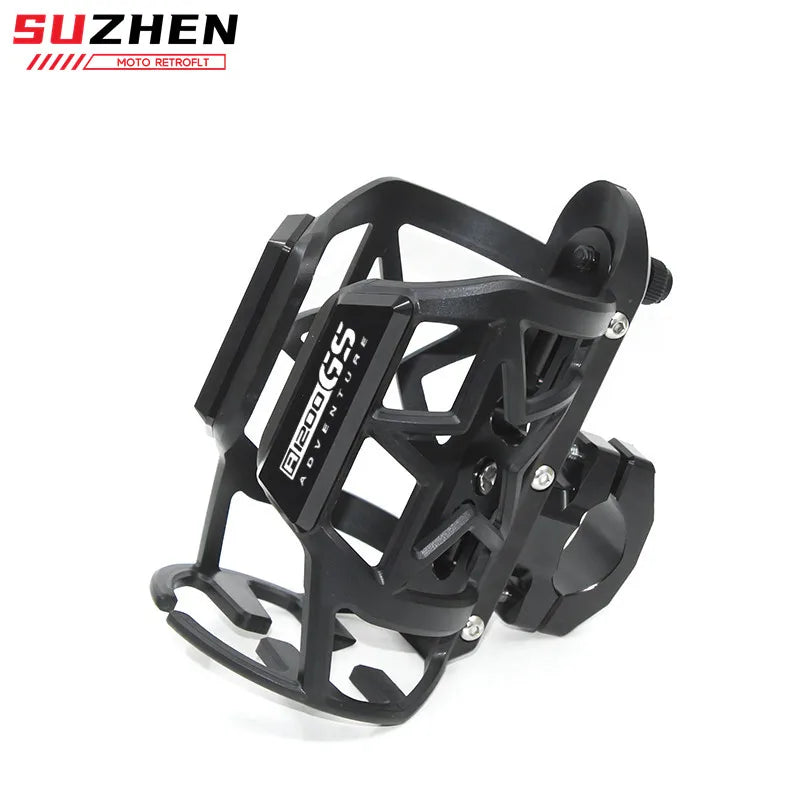 Wasserflaschenhalter Halterung Fuer BMW Motorrad Enduro Fahrer CNC Aluminium