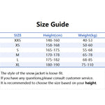 Herren Skianzug Wasserdicht Winddicht Winter