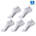 Herren Baumwollsocken 5er Pack Kurze Low Cut Sneaker Socken Atmungsaktiv