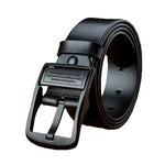 Ledergürtel Herren Aus Rindsleder Mit Metall Nadel Schnalle 38mm