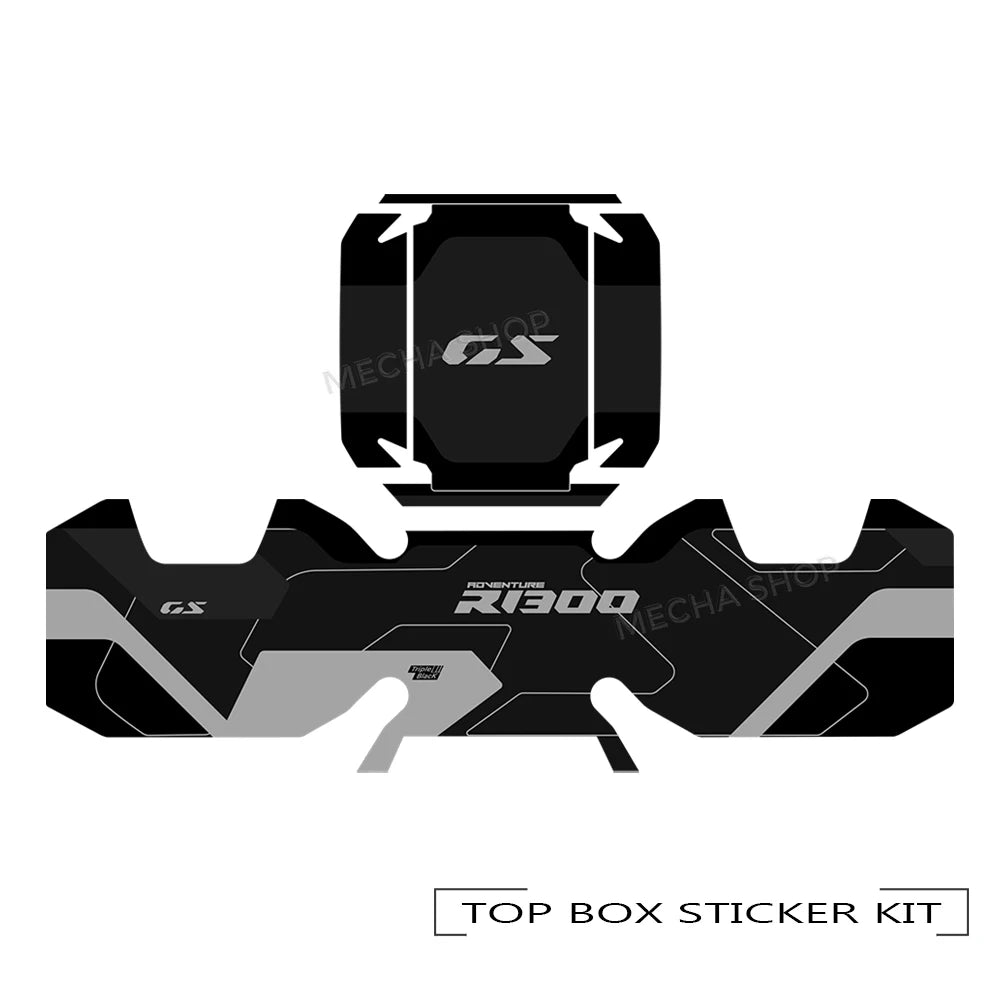 Aluminium Kofferaufkleber Motorrad Schutz Kit Für R1300GS Adventure 2025