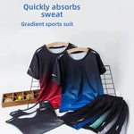 Schnell Trocknender Kurzarm-Sportanzug Kinder Kinetische Passform