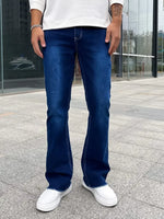 Skinny Jeans Herren Dunkelblau - Street Style Denim Slim Fit