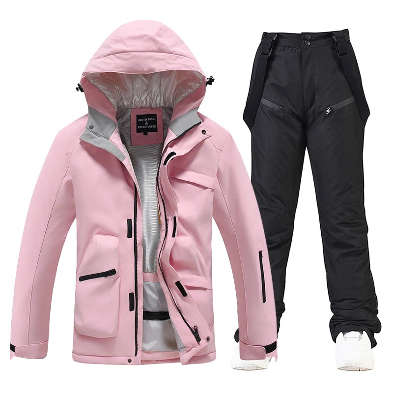 Herren Skianzug Wasserdicht Winddicht Winter