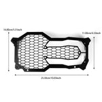 BMW R1200GS R1250GS Scheinwerfer Schutzgitter – Eisen & Acryl Frontschutz