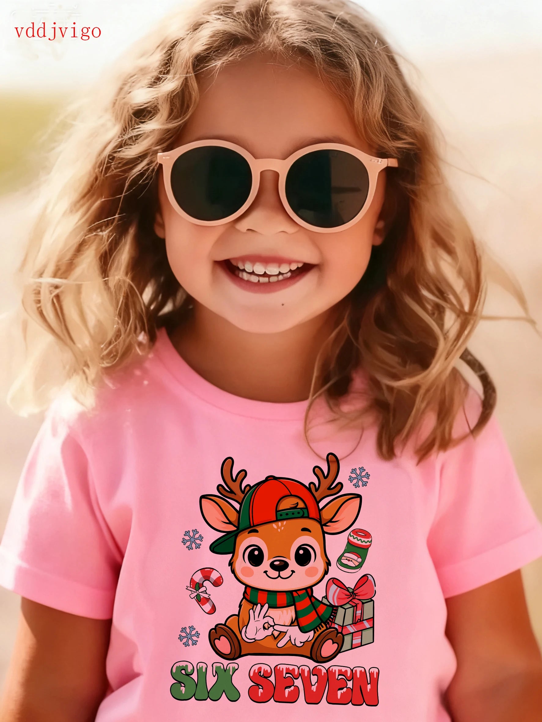 Kinder Streetwear T Shirt Meme Design Y2K Weihnachtsgeschenk