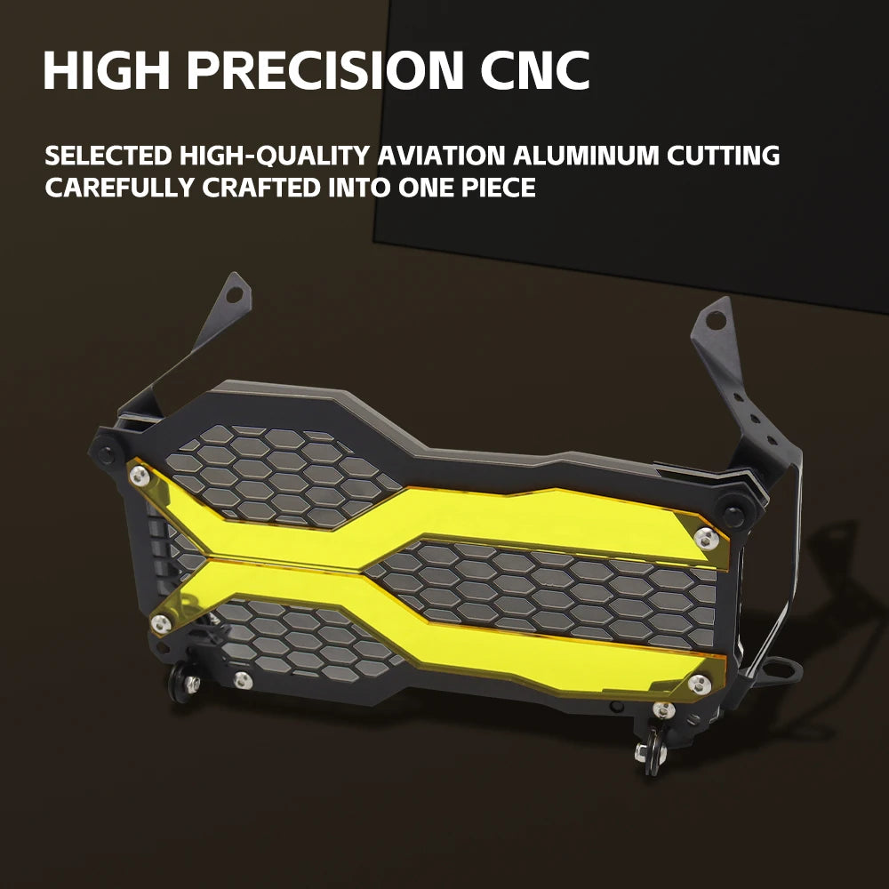 GS 1250 Abenteuer Motorrad-Scheinwerferschutz Und Grillabdeckung Für BMW R1250GS