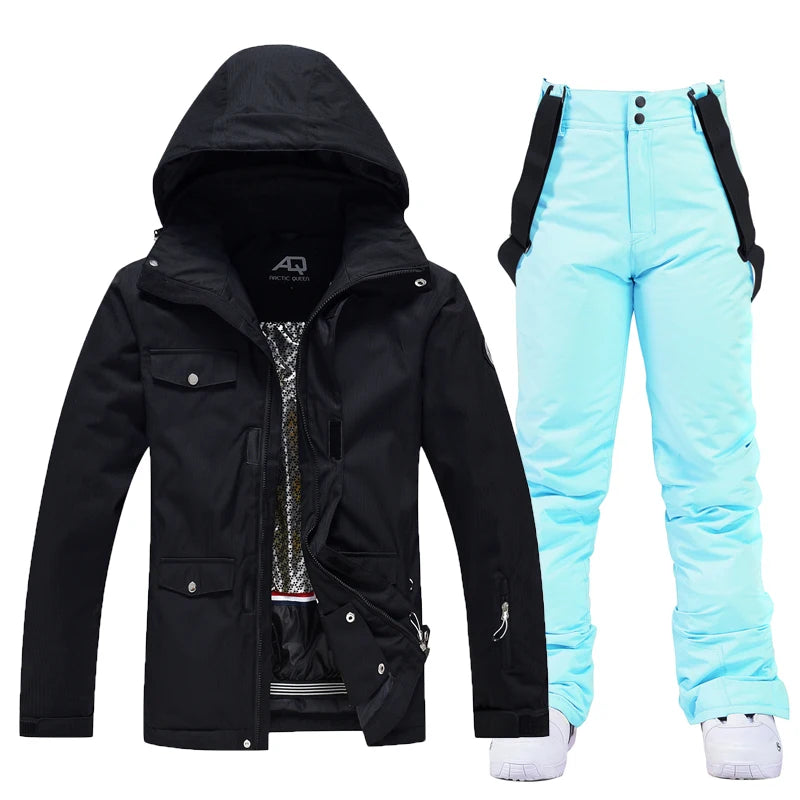 Herren Skijacke Wasserdicht Winddicht Winter