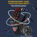 Sommer Vollfinger Motorrad Handschuhe Unisex Atmungsaktiv Touchscreen Rutschfest