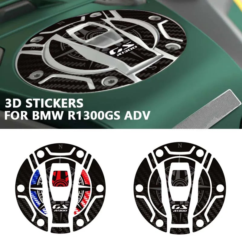 Motorrad Tankpad Epoxidharz 3D Schutzaufkleber BMW R1300GS 2024 2025