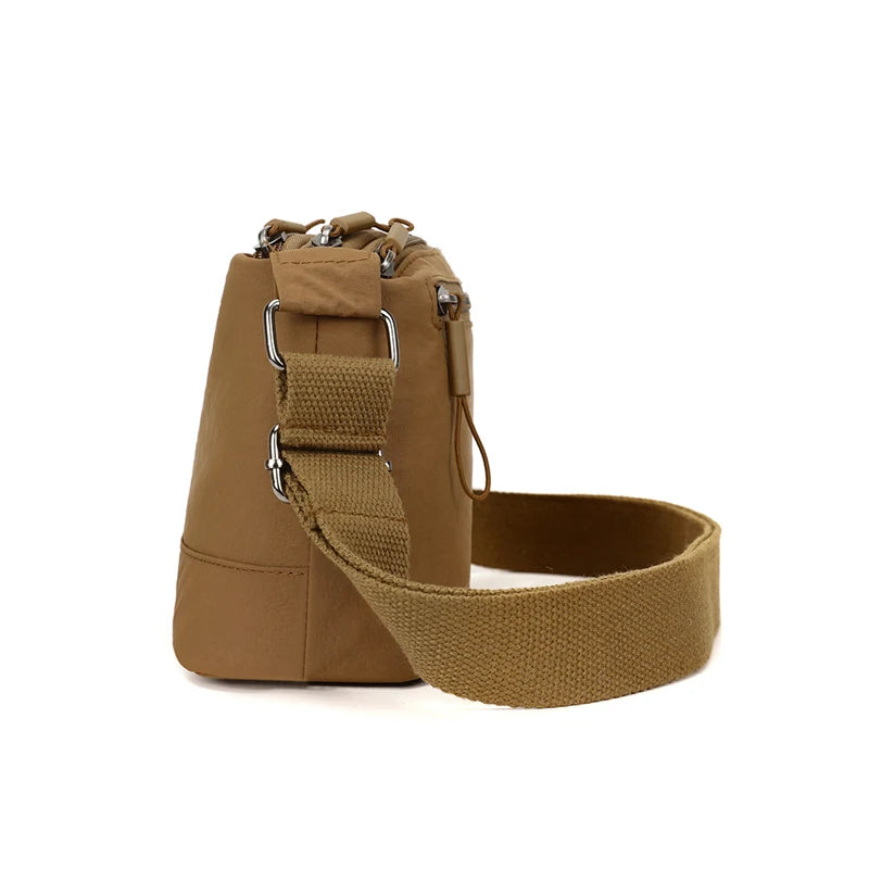 Damen Umhängetasche Wasserdichte Nylon Mehrlagige Grosse Kapazität