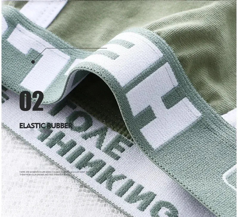 Herren Boxer Shorts Baumwolle Nylon Mischung Bequem Atmungsaktiv 1er Pack