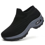 Damen Laufschuhe Mesh Atmungsaktiv Air Kissen Leicht Sportschuhe