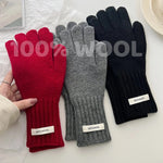 Unisex Touchscreen Handschuhe Aus Wolle 100 Prozent Warm Und Weich