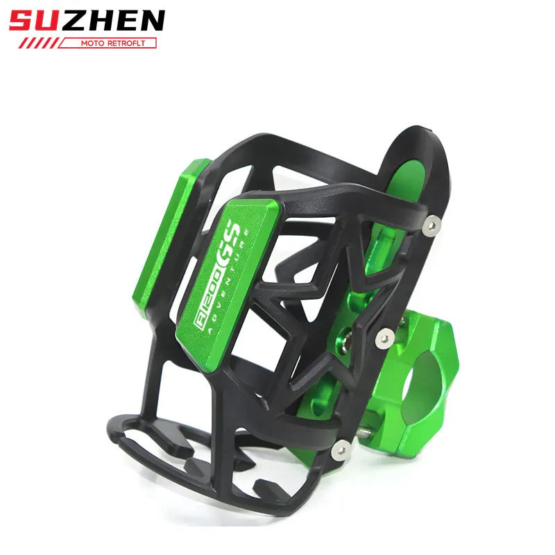 Wasserflaschenhalter Halterung Fuer BMW Motorrad Enduro Fahrer CNC Aluminium