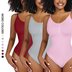 Shapewear Body Damen Ganzkörperformer Bauchkontrolle PoLift Weicher Komfort