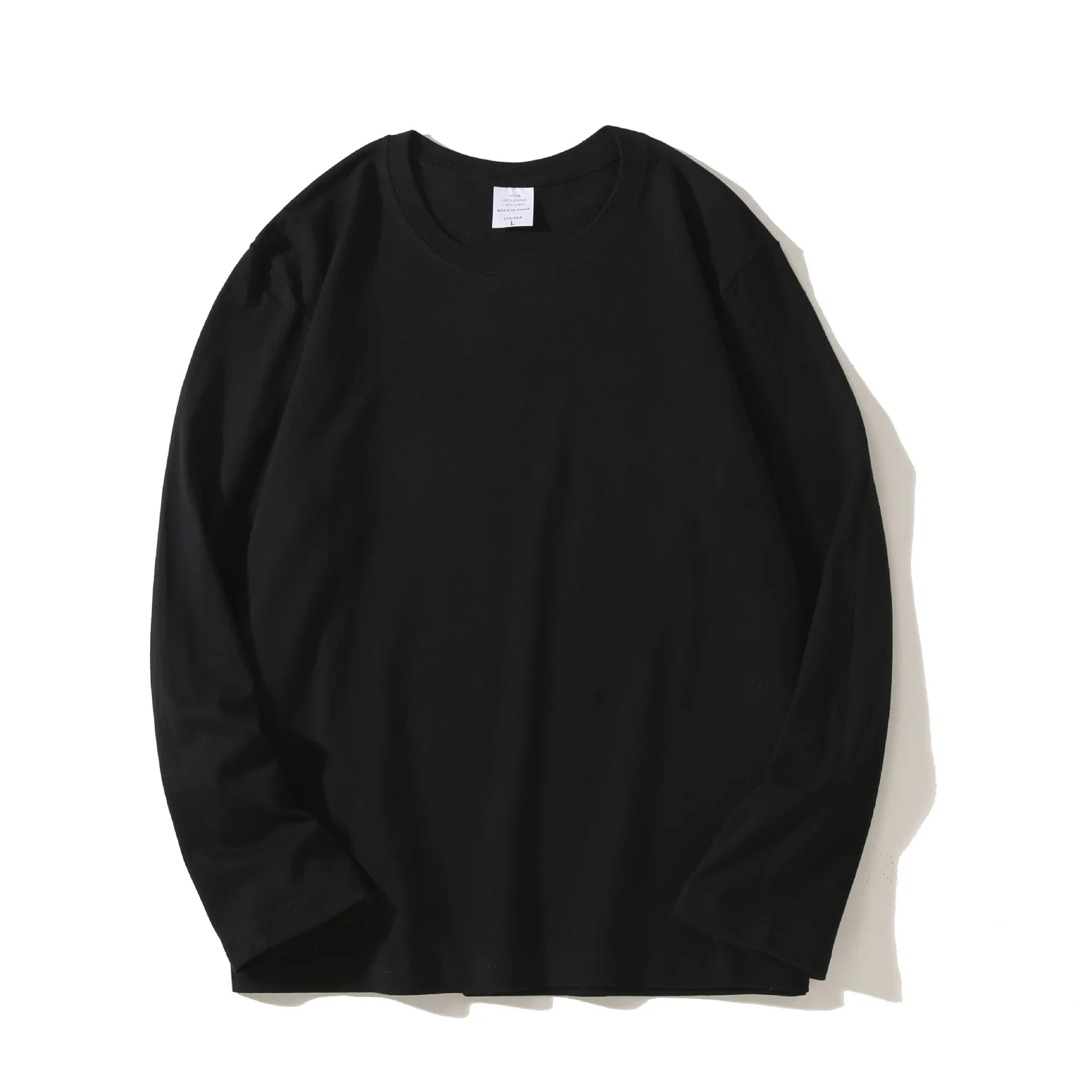 Herren Langarmshirt Alltagstauglich 100 Prozent Baumwolle Regular Fit