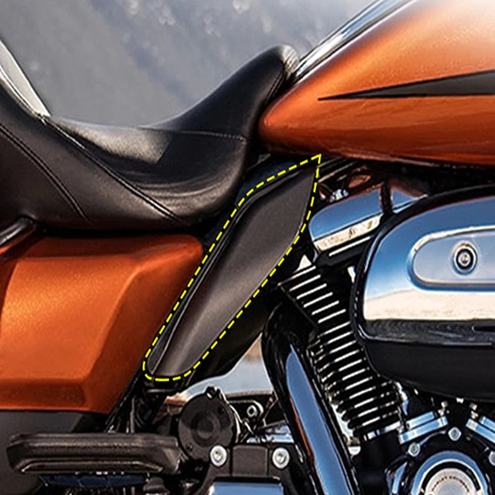 Mid-Frame Deflektoren für Harley Touring – Hitzeschild Wärmeabfuhr