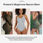 Shapewear Body Damen Ganzkörperformer Bauchkontrolle PoLift Weicher Komfort