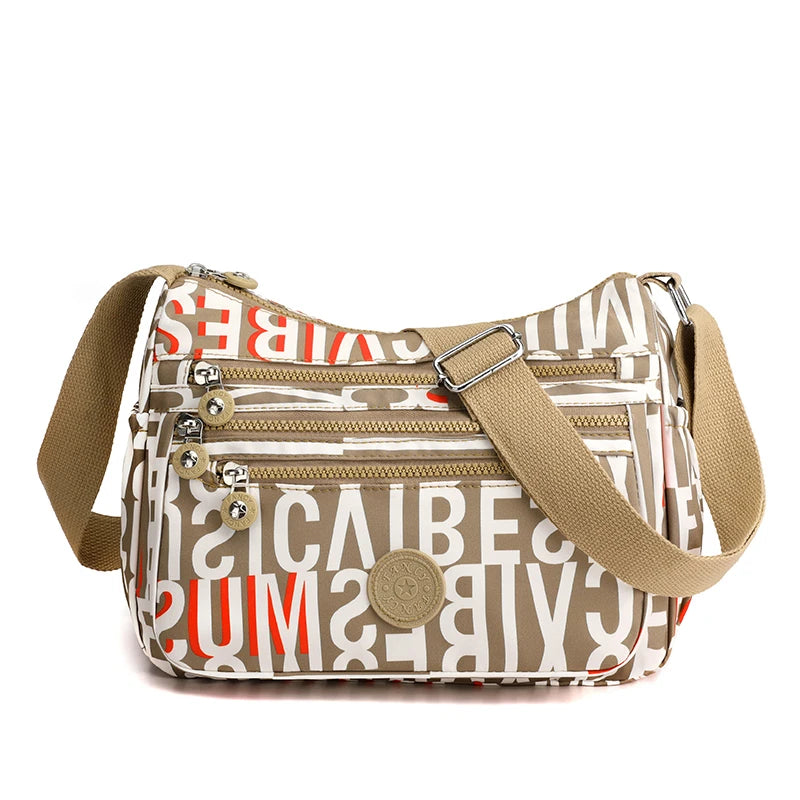 Schulter-Crossbody-Tasche Damen – Wasserdicht & Hohe Kapazität